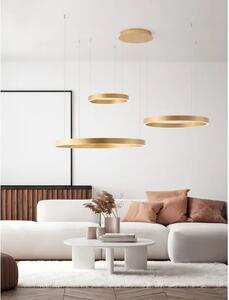 VISEČA LED SVETILKA ELOWEN/3000K/180W/8891Lm/BRUŠENO ZLATO NL9345653