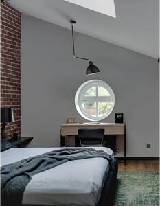 VISEČA SVETILKA VIRGO E27 /IP20/ ČRNO-MEDENINASTA NL9420851