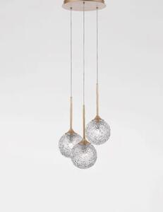VISEČA SVETILKA MIRANO G9 /IP20/ ZLATA MEDENINA NL9160212