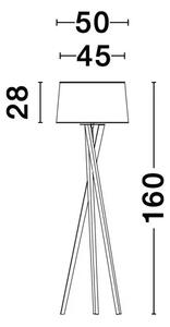 SALINO TALNA SVETILKA E27 /IP20/LES V BELI NL9145061