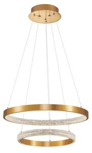 VISEČA LED SVETILKA PRESTON 62W/3000K/3113lm/DIMM/IP20/ANTIČNO ZLATA NL9862852