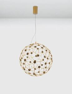 VISEČA LED SOLNA SVETILKA 21W/3000K/2403lm/IP20/ZLATA NL9186002