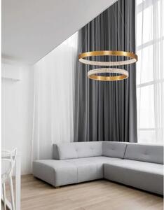 VISEČA LED SVETILKA PRESTON 62W/3000K/3113lm/DIMM/IP20/ANTIČNO ZLATA NL9862852