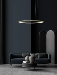 VISEČA LED SVETILKA TARQUIN 37W/3000K/1274lm/DIMM/IP20/MEDENINASTA ZLATA NL9345602