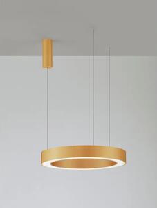 VISEČA LED SVETILKA MORBIDO 48W/2700-4000K/3268lm/DIMM/IP20/MEDENINSKO ZLATA NL9345640
