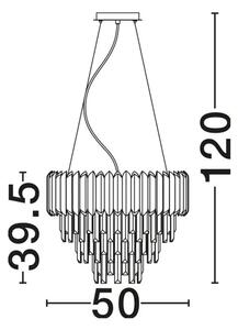 VISEČA SVETILKA MAGNOLIA E14 IP20 NL9824074