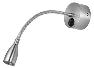 FLEKSIBILNA STENSKA SVETILKA LED 3W/3000K/190lm/IP20/KROM NL9701613