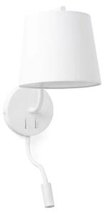 BERNI BELA STENSKA SVETILKA Z LED ŽARNICO 1 X E27 20W FR29329
