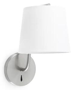 STENSKA SVETILKA BERNI SATEN NIKEL 1 X E27 20W FR29328