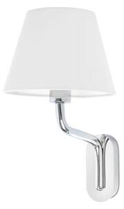 ETERNA KROMIRANA STENSKA SVETILKA E27 15W BEL SENČNIK FR24005-10