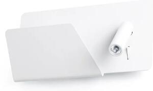 SUAU USB BELA STENSKA SVETILKA Z LED LEVO VISOKO FR62124