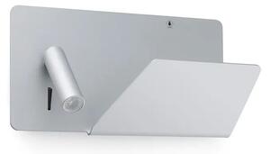 SUAU USB SIVA STENSKA LUČ Z MOČNO LED DESNO LUČJO FR62123