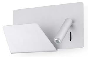 SUAU USB SIVA STENSKA LUČ Z LED LEVO VISOKO FR62125