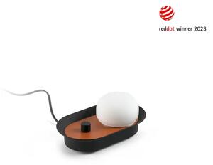 STENSKA SVETILKA MAYA ČRNA/ TERRACOTTA LED 12W 2700K FR40104