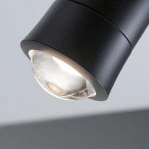 Paulmann URail Smart LED-železniški reflektor Tarie, črn CCT RGB, zatemnjen, Črna, Dnevna soba / jedilnica, Plastika, Sodobni