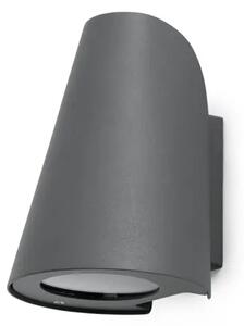 TEMNO SIVA STENSKA SVETILKA TINIA E27 60W FR71353