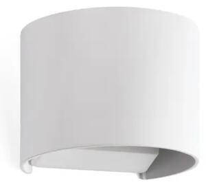 BELA STENSKA SVETILKA S SONČNO TOALETNO SVETILKO CREE LED 2x3W 3000K FR70686