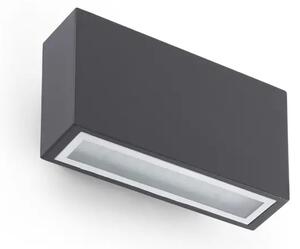 TEMNO SIVA STENSKA SVETILKA TANE LED 7W 3000K FR72269
