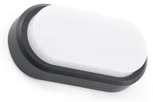 FRED LED TEMNO SIVA STENSKA SVETILKA FR70663