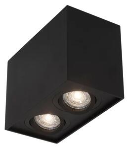 Stropna svetilka RENDE ČRNA barva GU10 2x10 W IP20 220-240 V NL820603