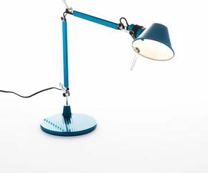 TOLOMEO MIKRO NAMIZNA SVETILKA MODRA E14 S PODNOŽJEM A011850 AR011850
