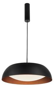 VISEČA LED SVETILKA LANDON 41W/3000K/3603lm/DIMM/IP20/ ČRNO-BAKRENA NL86009