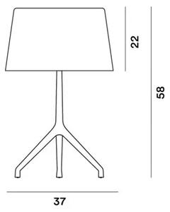 FOSCARINI LUMIERE XXL NAMIZNA SVETILKA ALUMINIJ/BELA FN191001A_11