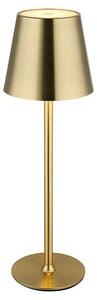 Globo LED namizna svetilka Vannie (3 W, Medeninasta, Višina: 470 mm, Premer: 112 cm, IP44)