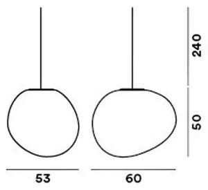 FOSCARINI GREGG XL ZUNANJA VISEČA SVETILKA BELA FN218007_10