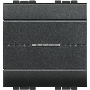 AKSIALNO KRIŽNO STIKALO 1P/16A/250V 2M ANTRACIT L4054M2