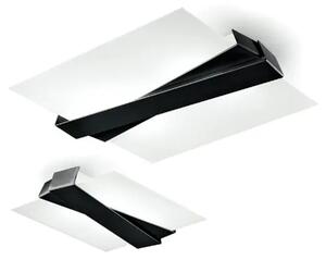 STROPNA SVETILKA ZIG ZAG 2xE27/IP20/1400lm/2800K ČRNA LL7402