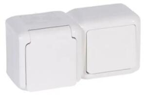 782371 NADGRADNJE STIKALO Z VTIČNICO 16A/230V/IP44 LE782371