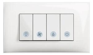KOPALNIŠKA STIKALA CLASSIA 4M LUČ 10A/VENTILATOR 10A/GRELEC 16A/KOTEL RW4001B4