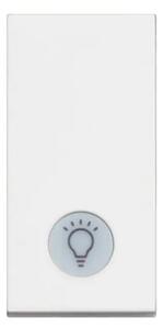 STIKALO CLASSIA 1P/10A/250V 1M BELO Z INDIVIDUALNO LUČKO SIMBOLA RW4001LA