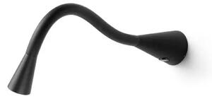 STENSKA SVETILKA SNAKE IP40/178lm/3000K ČRNA LL7233