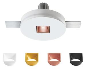 VGRADNA SVETILKA ZA UPORABO V OMETU IP40/660lm/3000K BELA RAL 9003 RELIEF LL8837