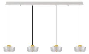 VISEČA LED SVETILKA KEROS/3000K/23W/1640Lm/PLATINASTO ZLATA NL9695281