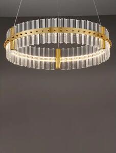 VISEČA LED SVETILKA KEZO/3000K/45W/4679Lm/PLATINASTO ZLATA NL9019733