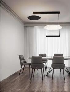 VISEČA LED SVETILKA DIONA/3000K/35W/2420Lm/ČRNO-BELA NL9580678