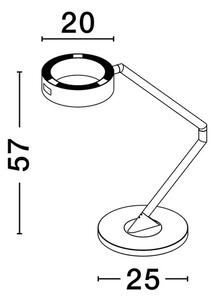 AFI NAMIZNA SVETILKA LED/3000K/23W/1853Lm/BELA NL9870019
