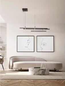 Viseča LED svetilka PACE/3000K/83W/4847Lm/ČRNA NL9002056