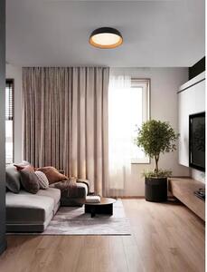 STROPNA SVETILKA SIGI LED /3000K/39W/3081Lm/ ČRNO V LESENI NL9030503