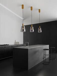 VISEČA LED SVETILKA IMATIA /3000K/7W/192Lm/MEDENINA ZLATA V DIMLJENA NL9236391