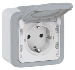 69733 VTIČNICA 2P+E/16A/250V IP55 N/Ž PLEXO LE069733