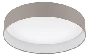 STROPNA SVETILKA 1xLED 24W, 2100lm, PROM 500, PLASTIKA/TEKSTIL RJAVA PALOMARO 93952