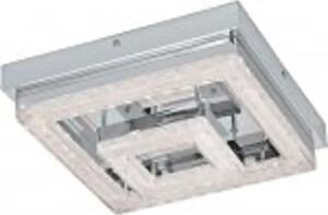 STROPNA SVETILKA 1xLED 12W, KROMIRANA/KRISTALNA FRADELO 95659
