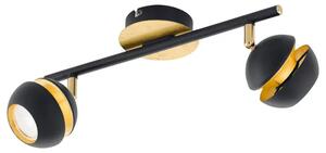 REFLEKTOR 2xLED 2X3,3W, 2X240lm, ZLATA/ČRNA NOCITO 95483