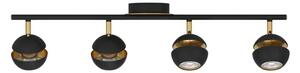 REFLEKTOR 4xLED 4X3,3W, 4X240lm, ZLATA/ČRNA NOCITO 95485