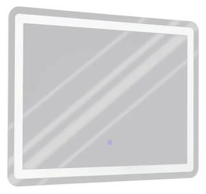 OGLEDALO Z LED SVETILKO 24W, OGREVANJO, 800X600, IP44, ALU/SREBRNA BUENAVISTA 1 99839