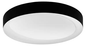 STROPNA SVETILKA 1xLED 24W, 2160lm, ZATEMNLJIVA, DALJINSKI UPRAVLJALNIK, ČRNA LAURITO 99783